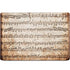 Antique Notes MacBook Skins