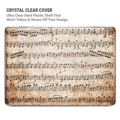 Antique Notes MacBook Cases