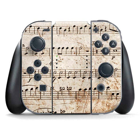 Antique Notes Nintendo Skins