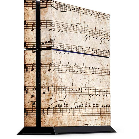 Antique Notes PlayStation PS4 Skins