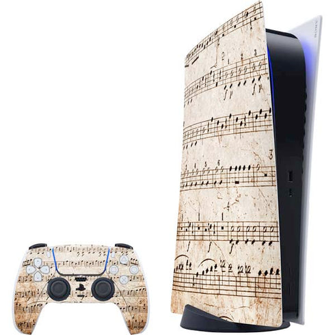 Antique Notes PlayStation PS5 Skins