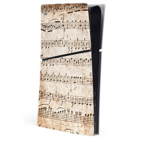 Antique Notes PlayStation PS5 Skins