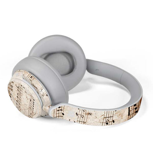 Antique Notes Surface Headphones Skin