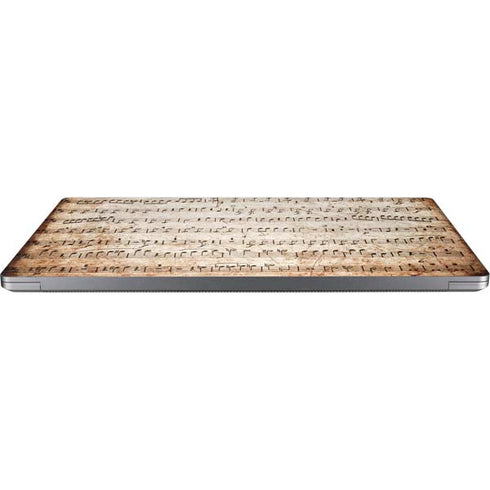Antique Notes Laptop Skins