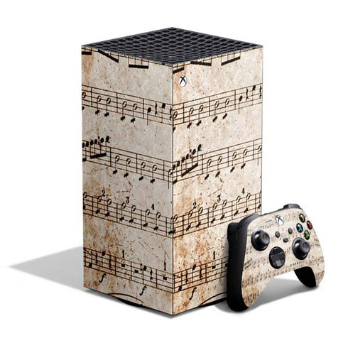 Antique Notes XBox Series X Digital Edition Bundle Skin