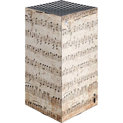 Antique Notes Xbox Series X Skins