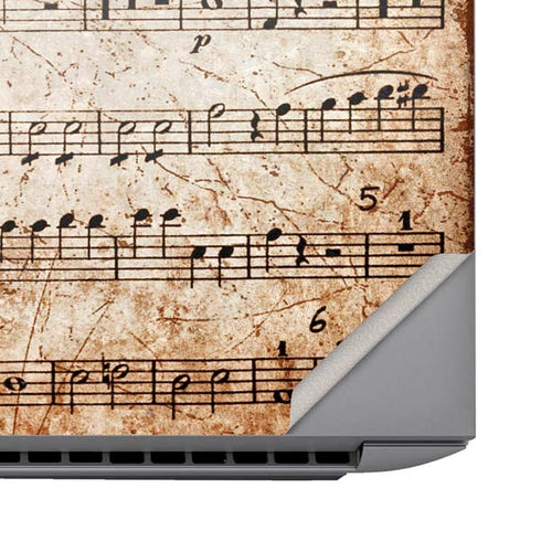 Antique Notes HP ZBook Fury 16 G10 Skin