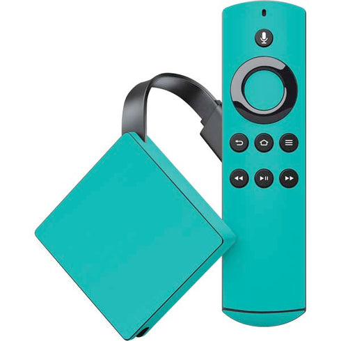 Aqua Blue Amazon Fire TV Skin