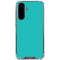 Aqua Blue Galaxy A36 5G Clear Case