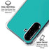 Aqua Blue Galaxy A36 5G Clear Case