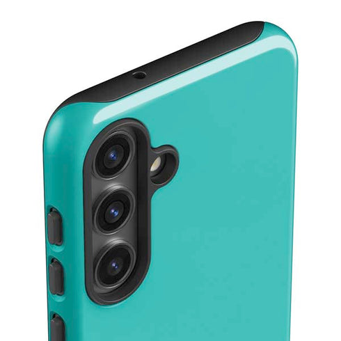 Aqua Blue Galaxy S25 Impact Case