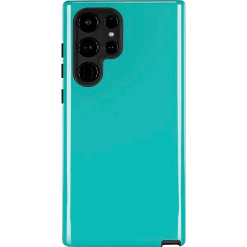 Aqua Blue Galaxy S25 Ultra Impact Case