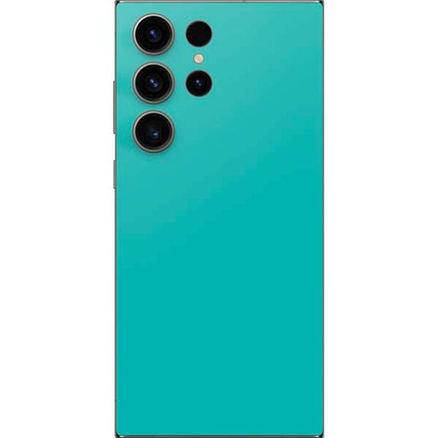 Aqua Blue Galaxy S24 Ultra Skin