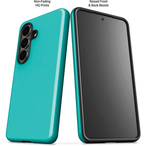 Aqua Blue Galaxy S26 Impact Case
