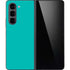 Aqua Blue Galaxy Z Fold5 5G Skin