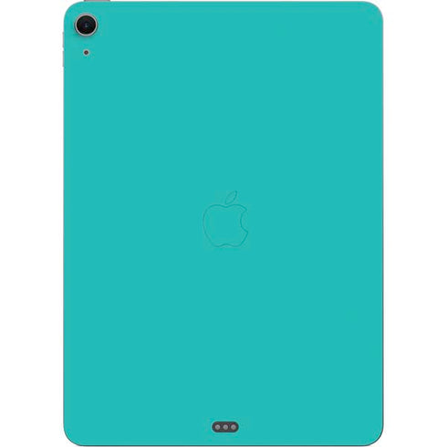 Aqua Blue Apple iPad Air Skin