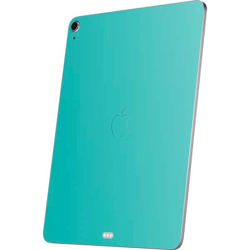 Aqua Blue Apple iPad Air Skin