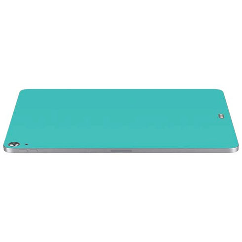 Aqua Blue Apple iPad Air Skin