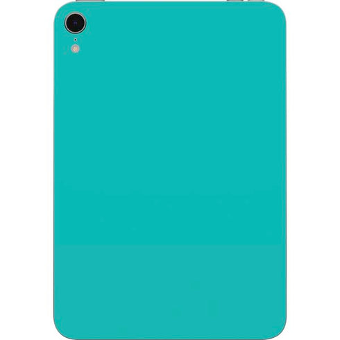 Aqua Blue Apple iPad Mini Skin
