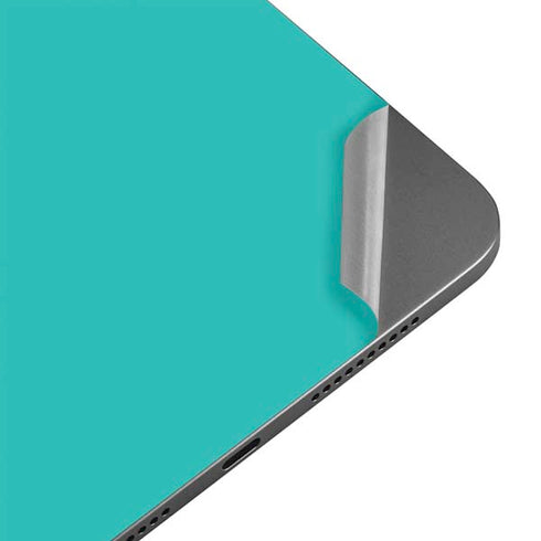 Aqua Blue Apple iPad Mini Skin