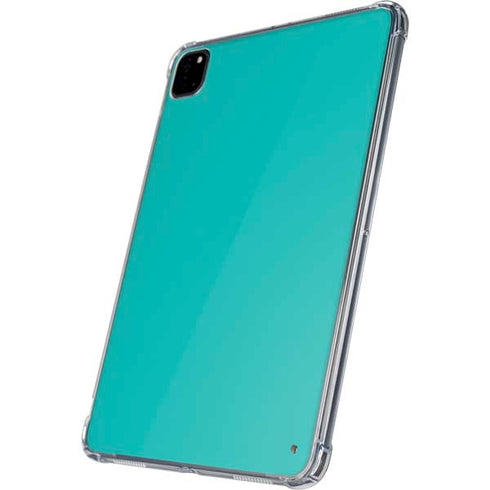 Aqua Blue iPad Pro 11in (2024) Clear Case