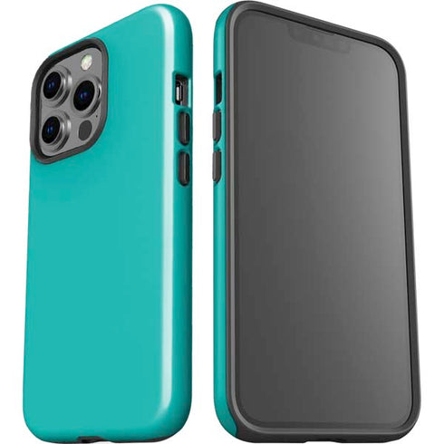 Aqua Blue iPhone 15 Pro Impact Case
