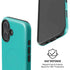Aqua Blue iPhone 16 Magsafe Impact Case
