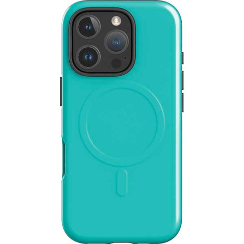 Aqua Blue iPhone 16 Pro Magsafe Impact Case
