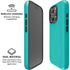Aqua Blue iPhone 16 Pro Max Magsafe Impact Case