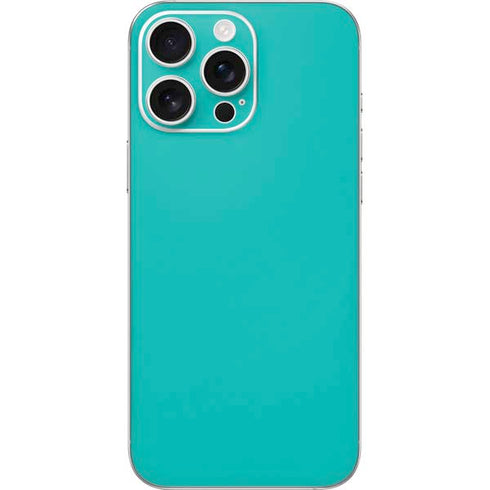 Aqua Blue iPhone 16 Pro Max Skin