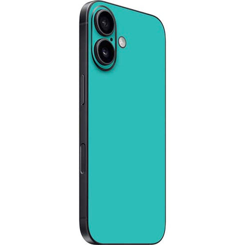 Aqua Blue iPhone 16 Skin