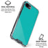 Aqua Blue iPhone 16e Clear Case