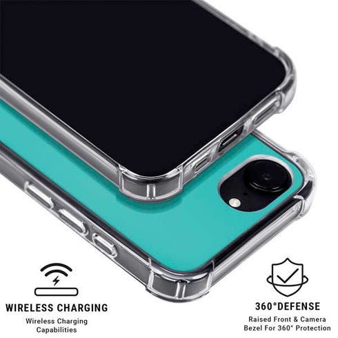 Aqua Blue iPhone 16e MagSafe Case