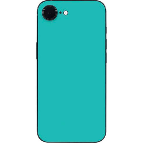 Aqua Blue iPhone 16e Skin