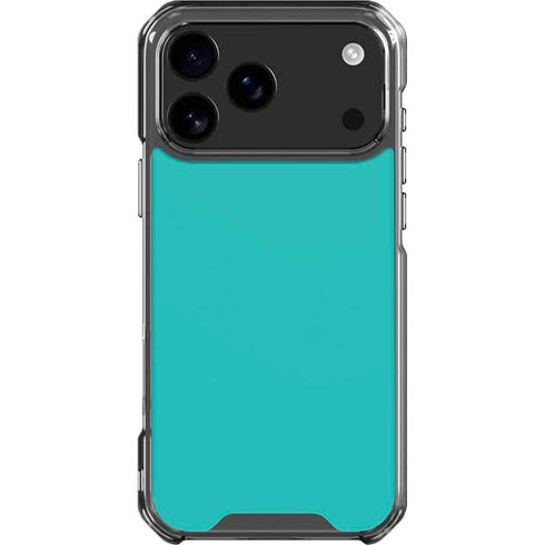 Aqua Blue iPhone 18 Pro Max Clear Case