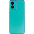 Aqua Blue Moto G Play 4G (2024) Skin