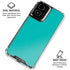 Aqua Blue Moto G Power 5G (2024) Clear Case