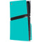 Aqua Blue PS5 Pro Disk Console Skin