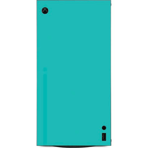 Aqua Blue XBox Series X Digital Edition Console Skin