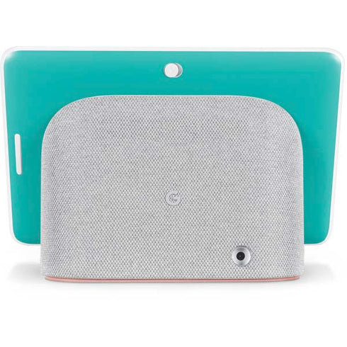 Aqua Blue Google Home Hub Skin
