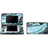 Aqua Blue Marble Ink Nintendo Skins