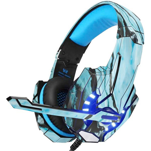 Aqua Blue Marble Ink BENGOO G9000 Skin