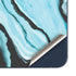 Aqua Blue Marble Ink Galaxy A35 5G Skin