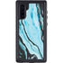 Aqua Blue Marble Ink Galaxy Cases