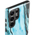 Aqua Blue Marble Ink Galaxy S23 Ultra Pro Case