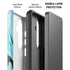 Aqua Blue Marble Ink Galaxy S26 Impact Case