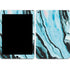 Aqua Blue Marble Ink iPad Skins