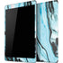 Aqua Blue Marble Ink iPad Skins