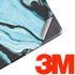 Aqua Blue Marble Ink iPad Skins