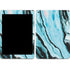 Aqua Blue Marble Ink Apple iPad Skin